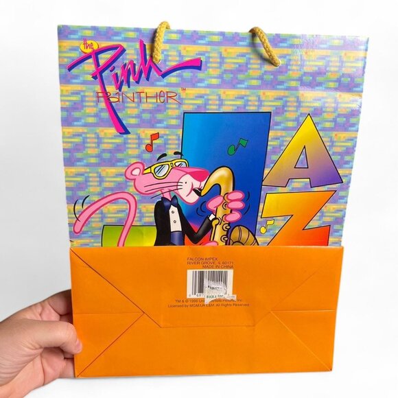 1996 Pink Panther Vintage Gift Bag ✨ - Picture 3 of 5